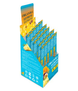 Electrolytes Sachets - Pineapple Passion - Box (25 Sachets) - Organika Health Products