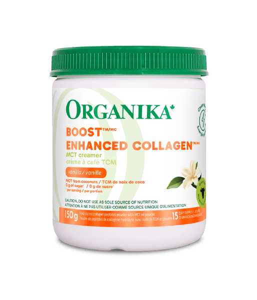 Enhanced Collagen Boost - Vanilla - Organika Health Products