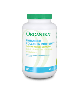 Enhanced Collagen Protein Capsules - 240 Capsules - Organika Health Products