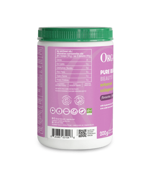 Enhanced Collagen Protein Pure Beauty - 200 g - Organika Health Products