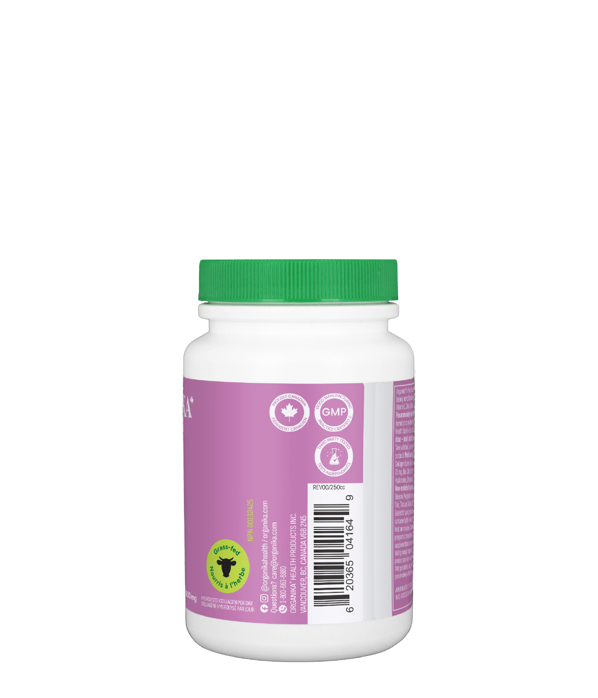 Enhanced Collagen Protein Pure Beauty Tablets - 120 Tablets - Organika Health Products