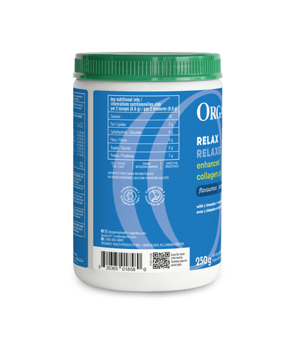 Enhanced Collagen Protein Relax - 250 g - Organika Health Products