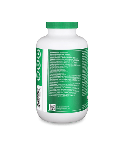 Full Spectrum Plant Enzymes - 500 vcaps - Organika Health Products