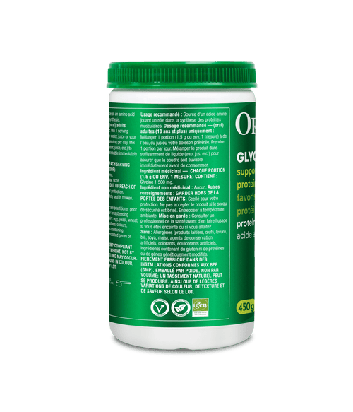 Glycine - 450 g powder - Organika Health Products