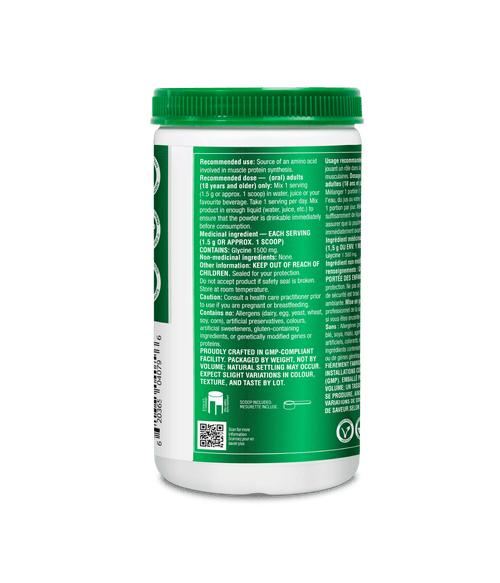 Glycine - 450 g powder - Organika Health Products