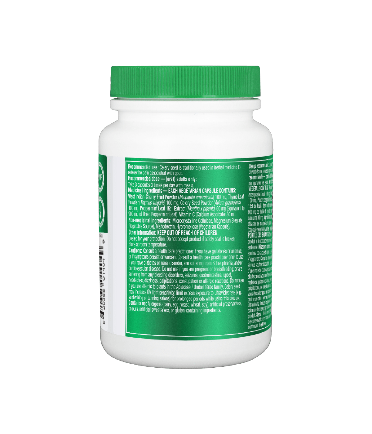 Göutrin - 60 Vcaps - Organika Health Products
