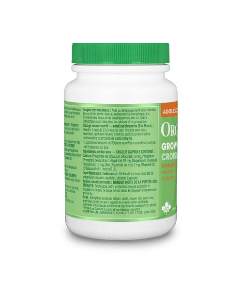 Grow Plus - 60 capsules - Organika Health Products