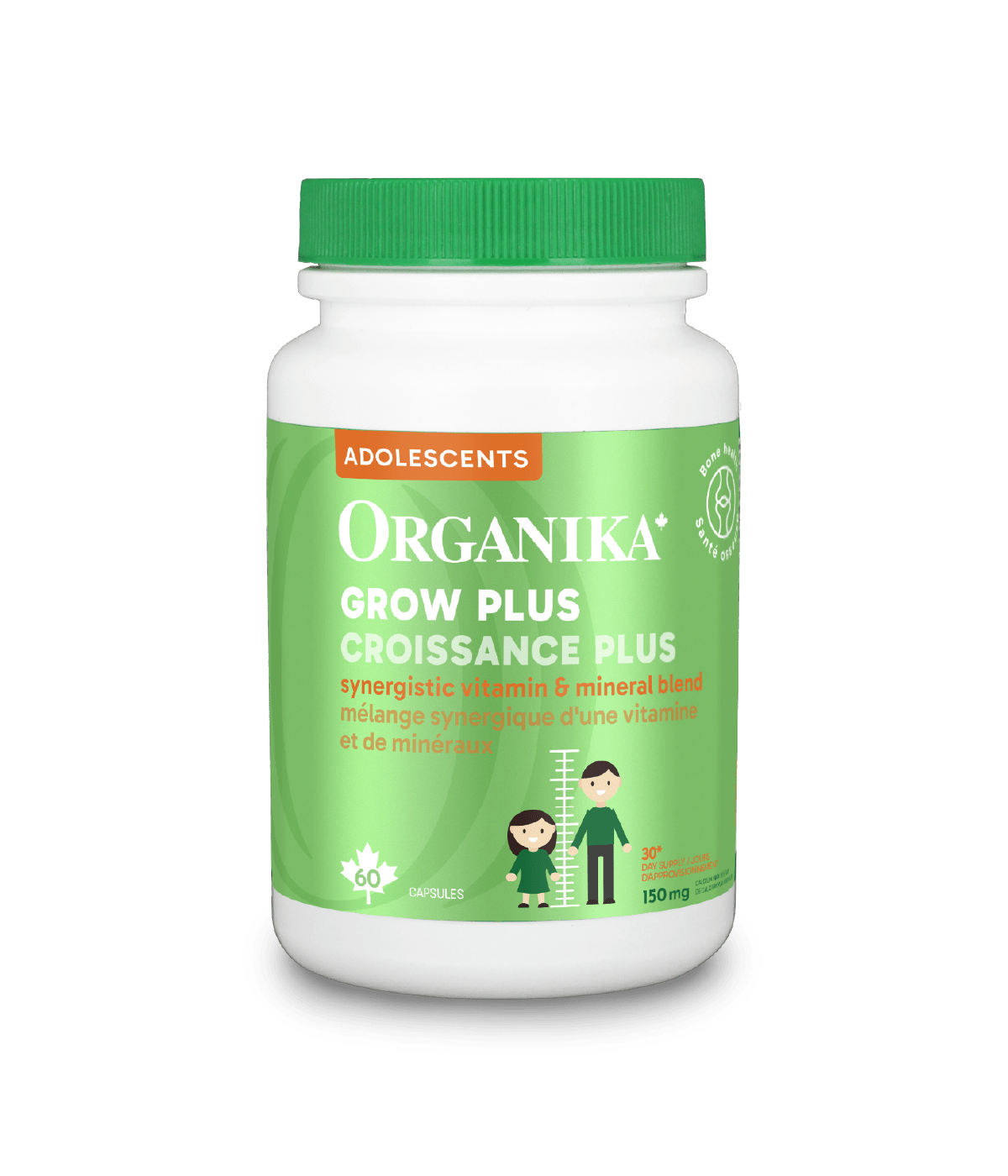 Grow Plus - 60 capsules - Organika Health Products