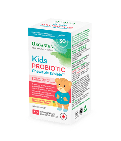 Comprimés à mâcher probiotiques pour enfants