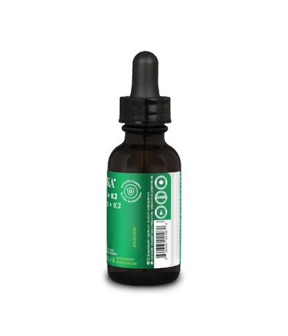 Liquid Vitamins D3 + K2 - 30 ml - Organika Health Products