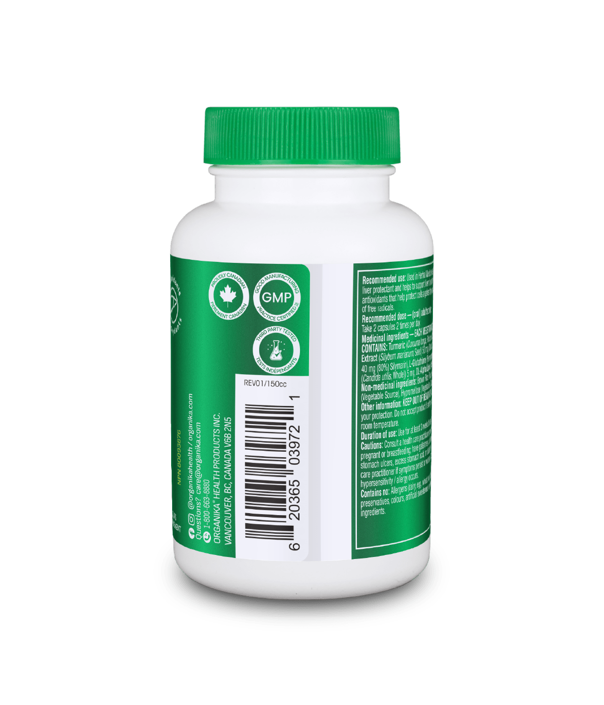 Liver Pro - 60 Vcaps - Organika Health Products