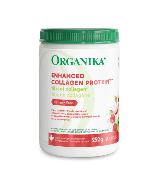 Lychee Enhanced Collagen Protein - Lychee - Organika Health Products