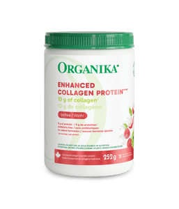 Lychee Enhanced Collagen Protein - Lychee - Organika Health Products