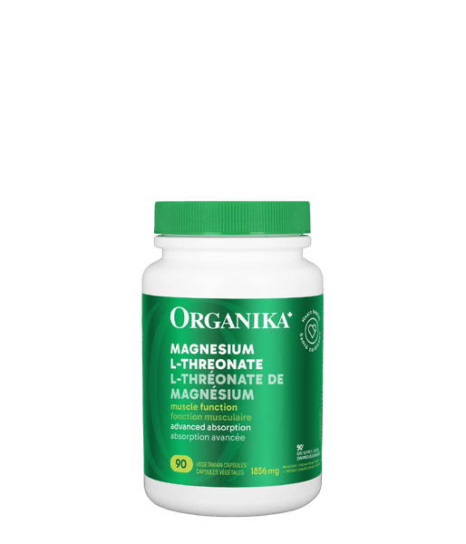 Magnesium L - Threonate - 90 Vcaps - Organika Health Products