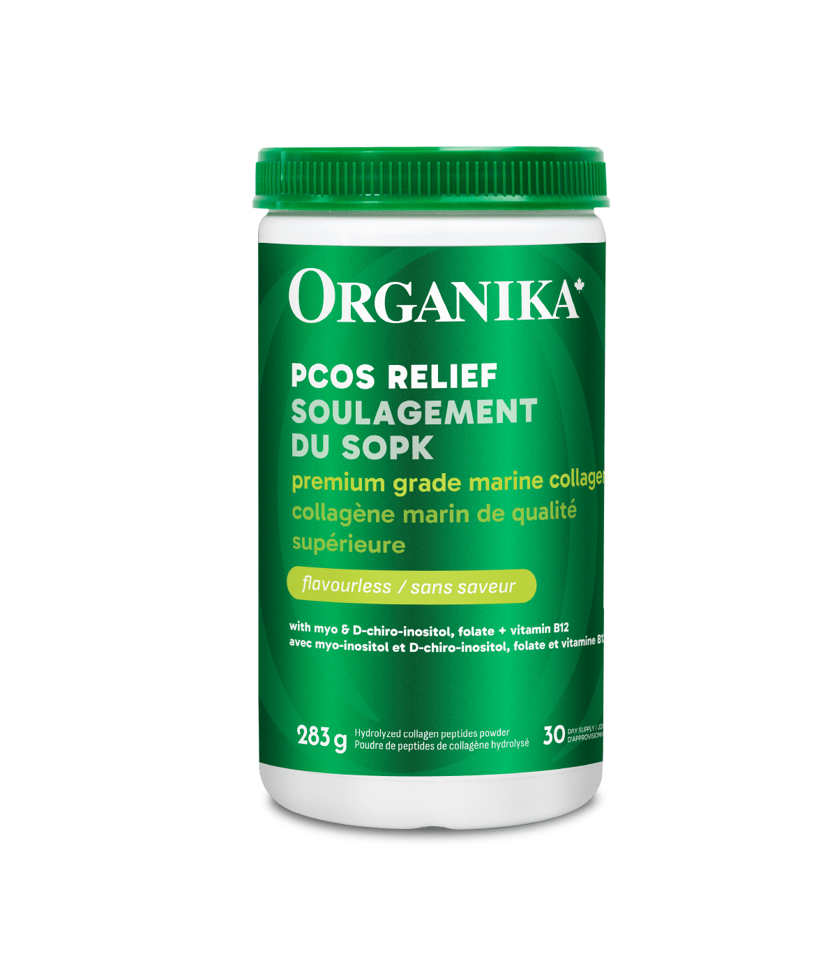 Marine Collagen PCOS Relief - 283 g - Organika Health Products