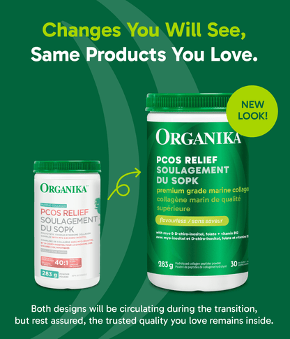 Marine Collagen PCOS Relief - 283 g - Organika Health Products