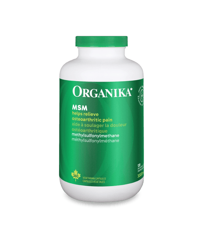 MSM (Methylsulfonylmethane) - 360 Vcaps - Organika Health Products