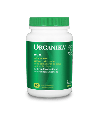 MSM (Methylsulfonylmethane) - 90 Vcaps - Organika Health Products