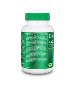 NAC (N - Acetyl - L - Cysteine) - 90 caps - Organika Health Products