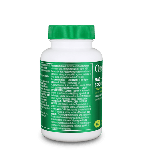 NAD+ Booster - 60 Vcaps - Organika Health Products