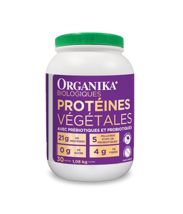 Organic Plant Protein with Prebiotics & Probiotics - Unflavoured - Organika Health Products