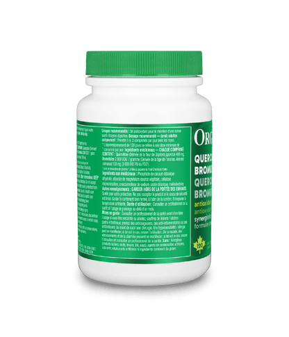 Quercetin with Bromelain - 120 caps - Organika Health Products