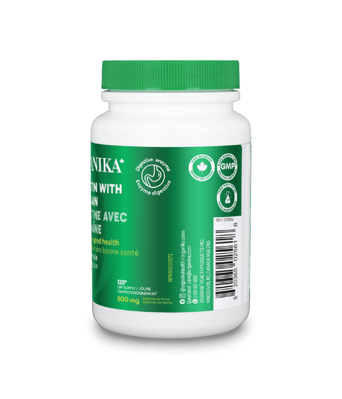 Quercetin with Bromelain - 120 caps - Organika Health Products