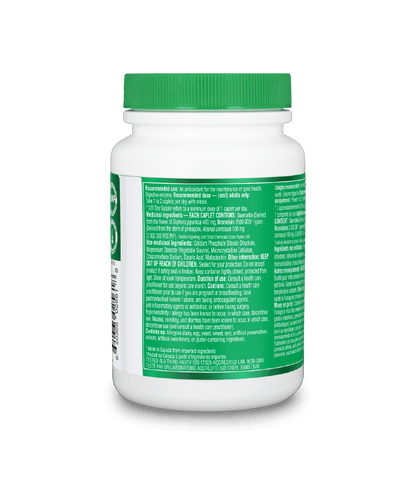 Quercetin with Bromelain - 120 caps - Organika Health Products