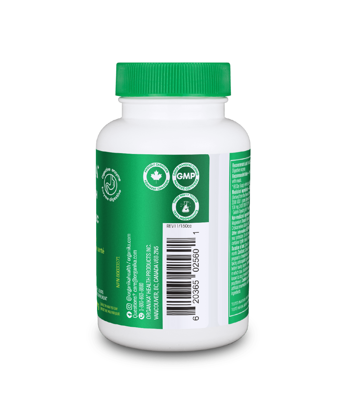 Quercetin with Bromelain - 60 caps - Organika Health Products