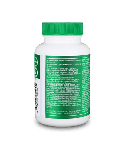 Quercetin with Bromelain - 60 caps - Organika Health Products