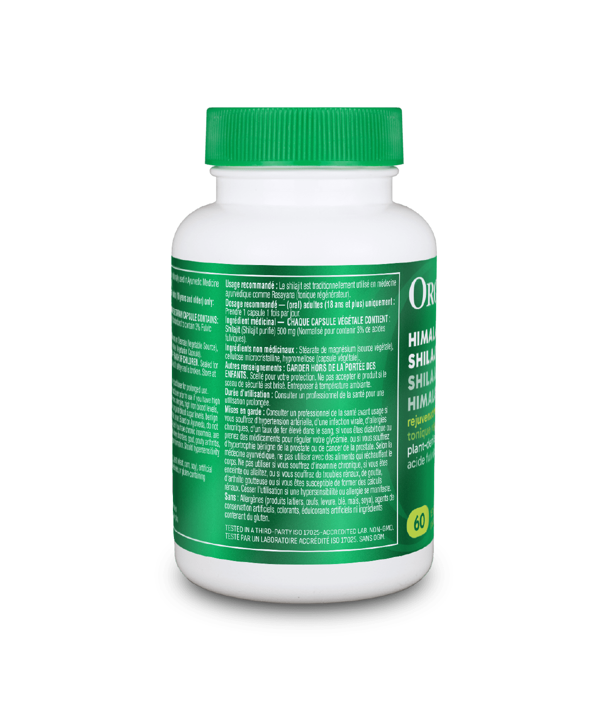 Shilajit - 60 Vcaps - Organika Health Products
