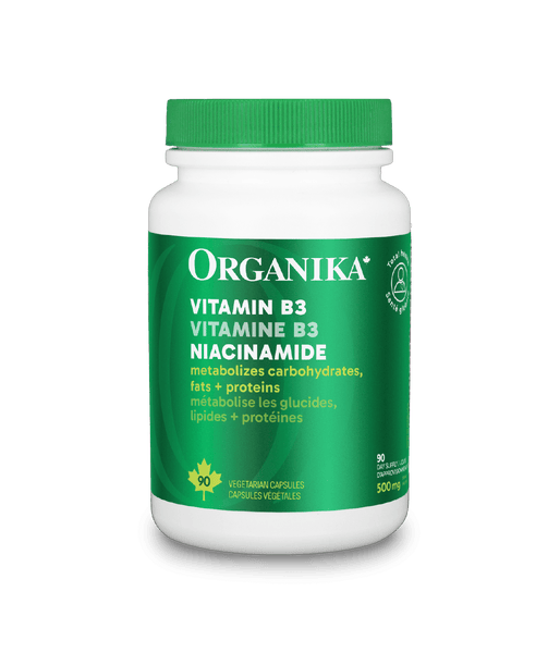 Vitamin B3 Niacinamide - 90 Vcap - Organika Health Products