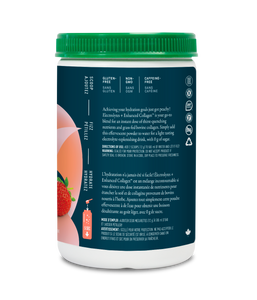 Electrolytes + Enhanced Collagen - Juicy Strawberry Peach 360 g