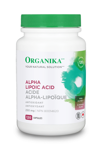 Alpha Lipoic Acid - 120 caps - Organika Health Products