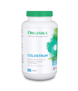Colostrum (Bovine) - 180 Caps - Organika Health Products