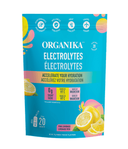 Electrolytes Sachets - Pink Lemonade - 20 Pack - Organika Health Products