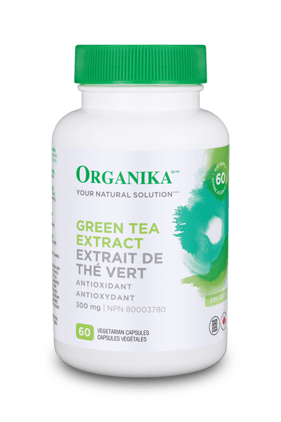Green Tea Extract - 60 Vcaps - Organika Health Products