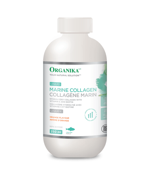 Liquid Marine Collagen - Orange - Organika Health Products