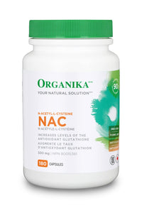 NAC (N-Acetyl-L-Cysteine) - 180 caps - Organika Health Products