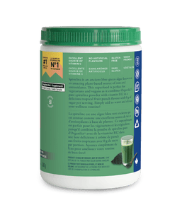 Spirulina + B12 - 250 g - Organika Health Products
