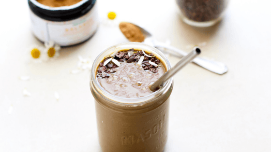 Back-to-Balance Reishi Cacao Smoothie - Organika Health Products