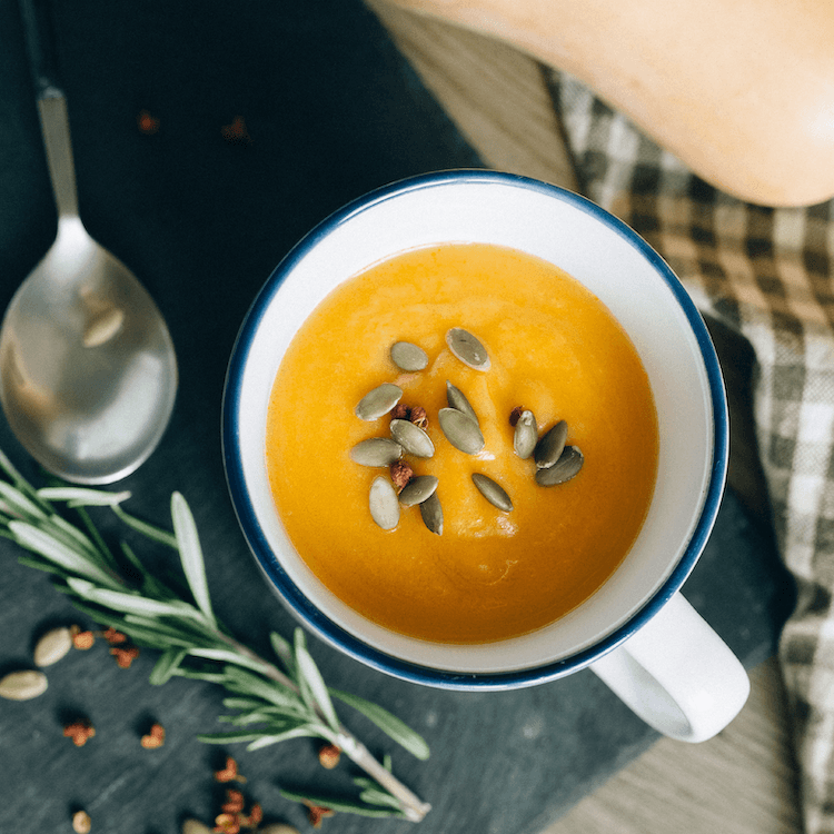 Butternut Squash Soup with Bone Broth Organika Health Products