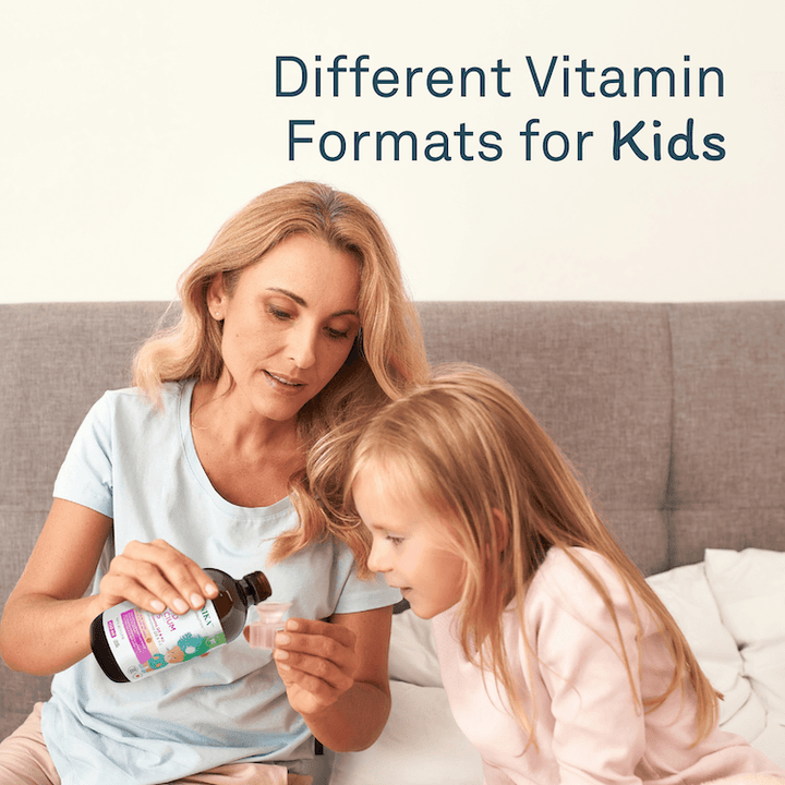 Different Vitamin Formats for Kids - Organika Health Products