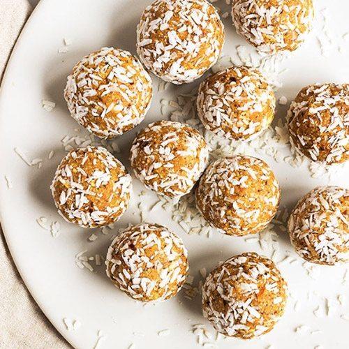 Enhanced Collagen Carrot Cake Bites - Organika Health Products