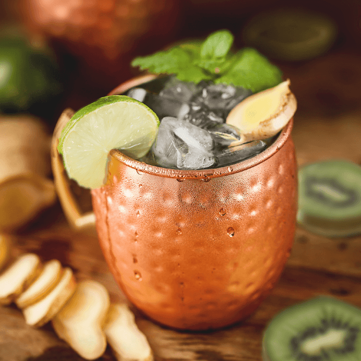 Kiwi Effervess Mocktail Mule with Ginger - Organika Health Products