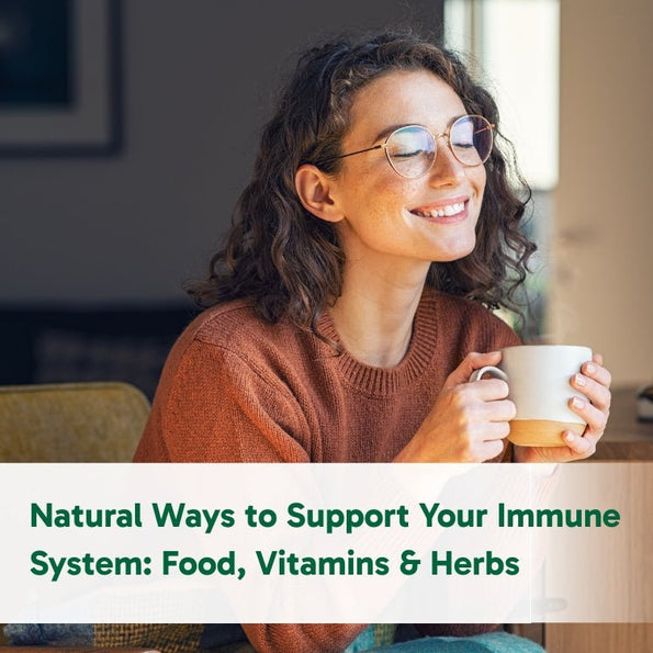 Natural Ways to Support Your Immune System: Food, Vitamins & Herbs - Organika Health Products