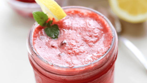 Plant Based Collagen Raspberry Lemonade Recipe - Organika Health Products