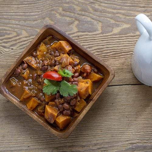 Sweet Potato Black Bean Chilli - Organika Health Products