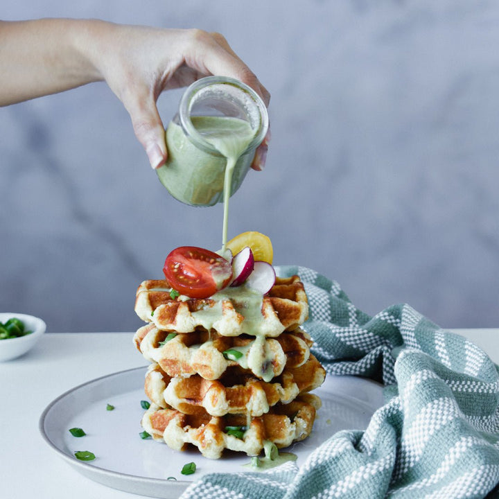 Vegan Waffles Recipe - Organika Health Products