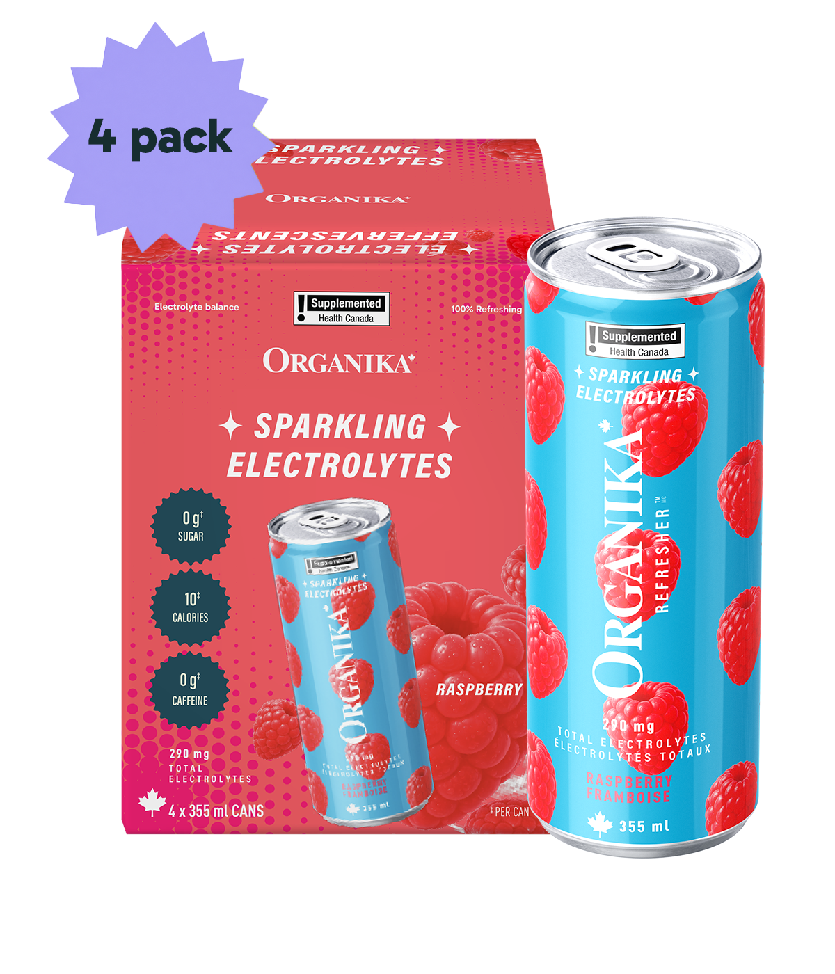 Sparkling Electrolytes (4 Pack)